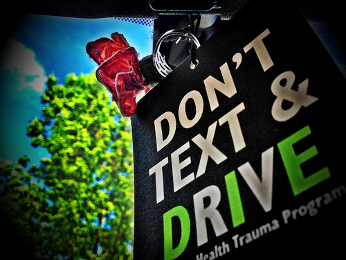 Don't Text and Drive #ItCanWait